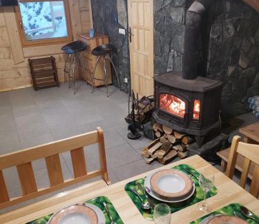 Zdiar Ski Chalet | Štýlový Zrub Martina B s pieckou a kúpacou kaďou!