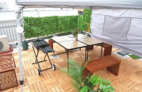 Konohana Apartment | 大阪西九条stay2 屋上BBQ可