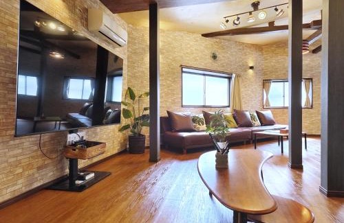 Motomatchi Villa | 清潔#快適#広々なんば駅徒歩8分#9名宿泊可#Wi-Fiswitch#大画面TV