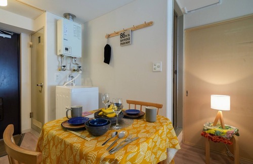 Susukino Apartment | 0605 Susukino Quiet street 1 minute walk from 24/Sapporo Hokkaidō