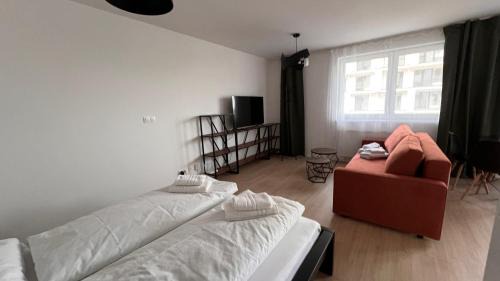 Raca Apartment | 1,5 room Apartment with terrace, new building, B1