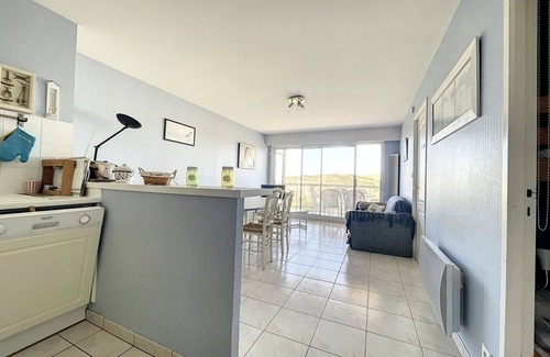 Stella-Plage Apartment | 1 Bedroom Apartment + Cabin with Sea & Dune View, 3rd Floor with Elevator