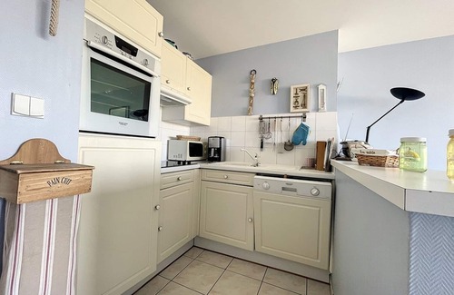 Stella-Plage Apartment | 1 Bedroom Apartment + Cabin with Sea & Dune View, 3rd Floor with Elevator