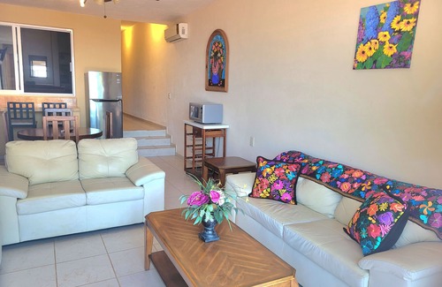 Tepic Condo | 1-Bedroom, Poolside, Ocean View Condo 107 at Vista Encantada's Jungle Paradise!