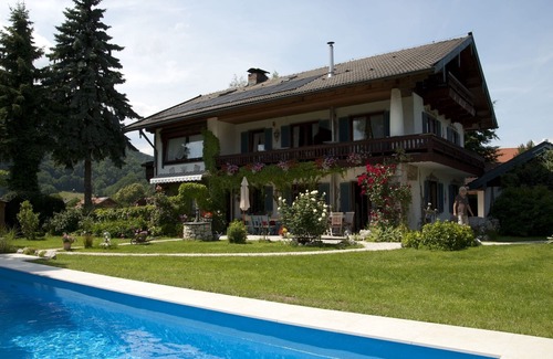 Grassau Apartment | 1. Fewo Friedenrath, 25 qm, 1-2 Pers., Wohn-Schlafraum, Westbalkon
