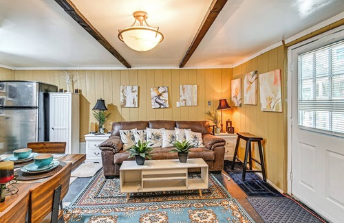 Terry Sanford Apartment | 1 Mi to Dtwn: Fayetteville Studio w/Patio