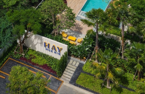 Hua Hin Apartment | 1 room apartment with complete equipment as well as pool and fitness close to the center.