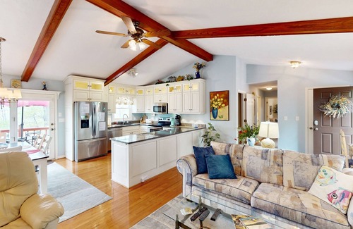 Westlake Corner House | 1 Special Place - Waterfront home with private dock, lake views, & washer/dryer
