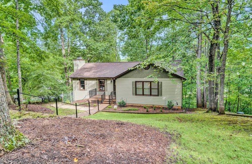 Westlake Corner House | 1 Special Place - Waterfront home with private dock, lake views, & washer/dryer
