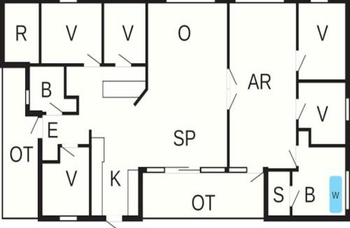 Vibæk Strand House | 10 person holiday home in Ebeltoft