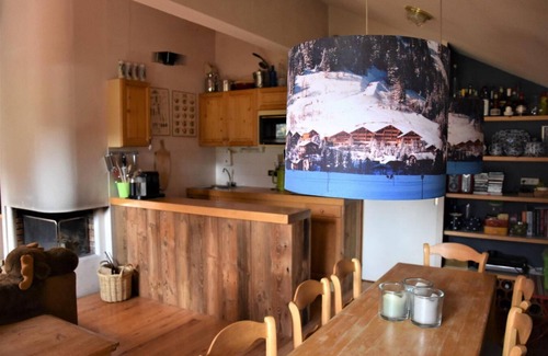 Pralognan-la-Vanoise Apartment | 100m from ski slopes, 3rd floor, balcony, tv, ski locker, 75m², Pralognan-la-Vanoise