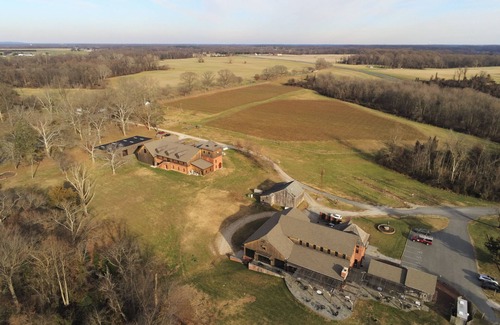 Chesapeake City House | 12 Bedroom Waterfront Historic 1920 Mansion! Pool, hot tub and 400 acres!