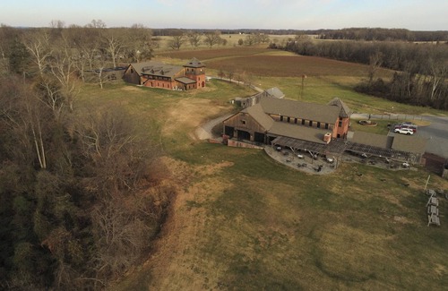 Chesapeake City House | 12 Bedroom Waterfront Historic 1920 Mansion! Pool, hot tub and 400 acres!