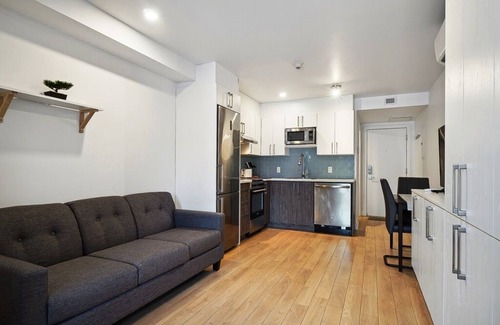Hochelaga-Maisonneuve Apartment | #122 Spacious, AC, Great Location with Balcony