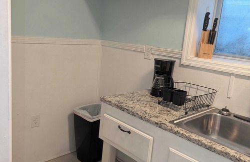 Garden City Condo | 125 Atlantic Avenue Unit F - Pet Friendly! Walk To The Beach and Pier! 1BR -1BA