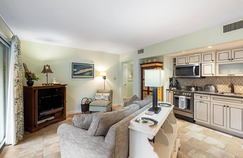 West Beach Village Condo | 1409 West Beach: 1BR Getaway, Near Beach, Credit for Bikes/Beach Gear