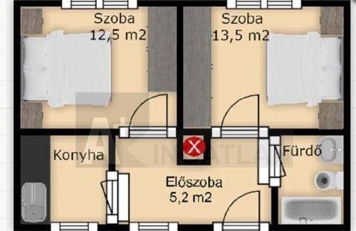 Szeged Apartment | 15 m² Apartment ∙ 2 bedrooms ∙ 4 guests