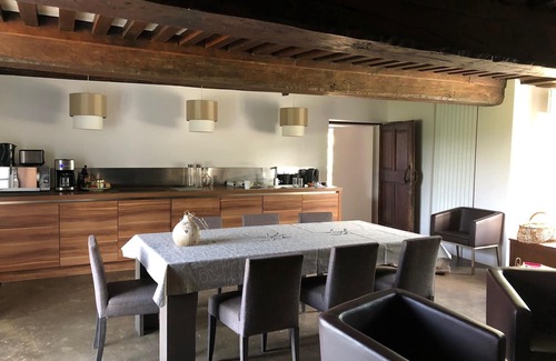 Clecy House | 17th century Manor, Contemporary renovation, Outdoor heated pool