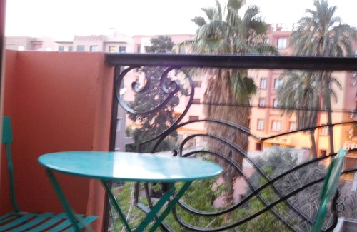 Gueliz Apartment | 187 sq. feet, air conditioned in Marrakech Gueliz, European Centre town