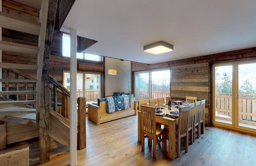 Veysonnaz Apartment | 195 m² Apartment ∙ 4 bedrooms ∙ 12 guests