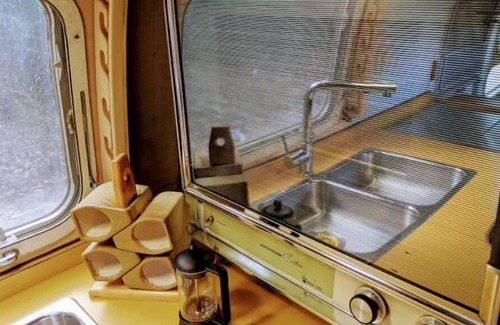 Hammond House | 1972 Airstream Sovereign Yacht "Silver Burrito"
