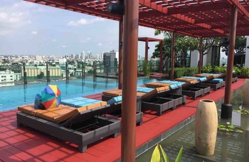Bang Na Apartment | 1BR CONDO BTS Sukhumvit Line + Wifi