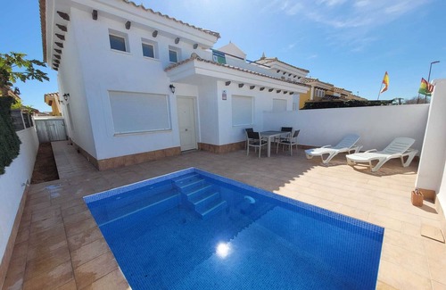 Sucina Villa | 2 bed semidetached villa with private pool and solarium