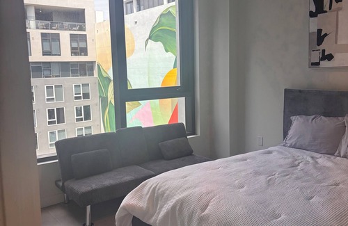 Wynwood Art District Apartment | 2-bedroom apartment in beautiful Wynwood w/WiFi, Sauna, Gym, Heated pool.