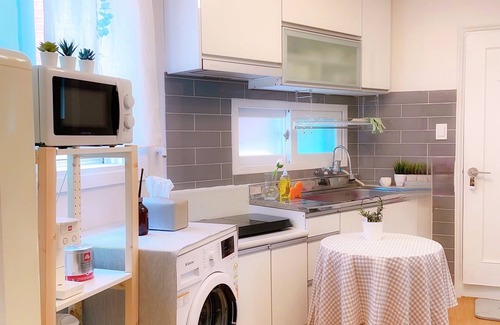 Yongsan-gu Apartment | 2-bedroom apartment in enjoyable Seoul,Itaewon with WiFi, AC