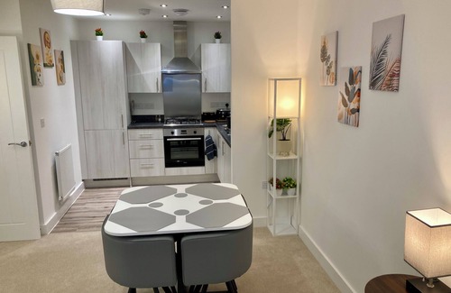 Derby Apartment | 2 Bedroom Luxury ground floor Flat! Derby City center! New house! Free Parking!