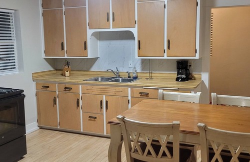 Stambaugh House | 2-bedroom newly remodeled house in Iron River with WiFi & a big yard.