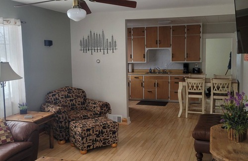 Stambaugh House | 2-bedroom newly remodeled house in Iron River with WiFi & a big yard.
