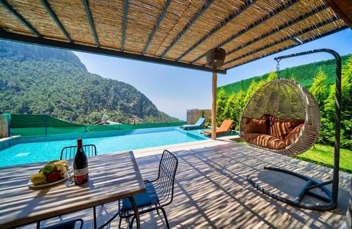 Faralya Villa | 2 Bedroom Private Villa with great sea view