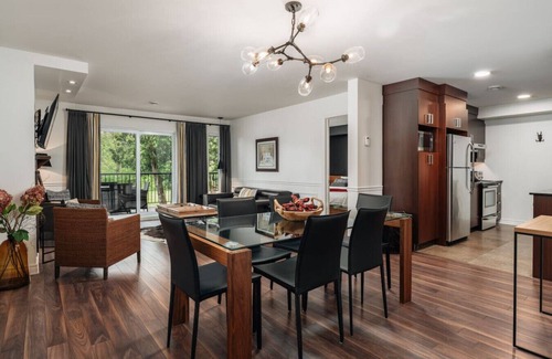 Saint-Sauveur Apartment | 2-bedroom suite with view of Sommets St-Sauveur