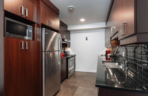 Saint-Sauveur Apartment | 2-bedroom suite with view of Sommets St-Sauveur
