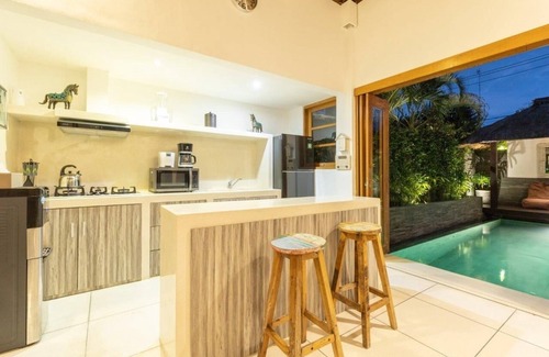 Sunset Road Villa | 2 Bedroom Villa in Seminyak Bali with private pool and enclosed Living Room