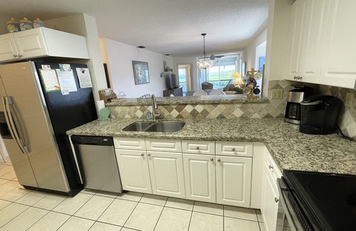 Rock Harbor House | 2 BR-2bath Waterfront townhome. Amazing sunsets, Marina & ramp on premises.
