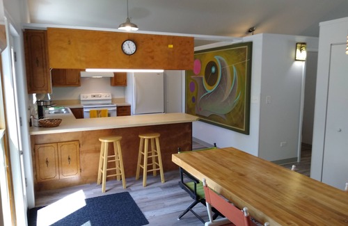 Fulda Cottage | 2-BR loft home, private lake for fishing/swimming, Tell City area rural estate