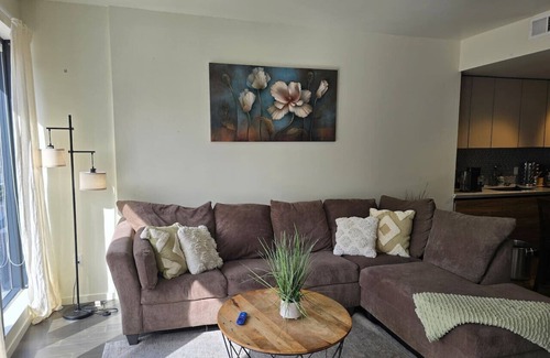 East Orange Apartment | 2 BR+patio+workspace+parking near Seton Hall Univ.