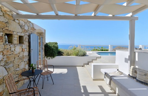 Stelida Villa | 2 Room Sea View Suite with Pool | Mythology Naxos Villas & Suites