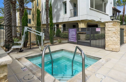 Del Obispo House | 2-story home near the beach with rooftop terrace, hot tub, pool, streaming, W/D