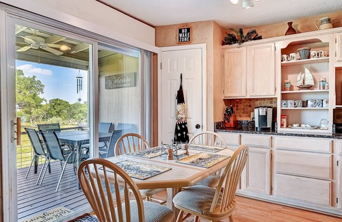 Point Venture House | 2-story townhouse with balcony, outdoor pool, tennis, grill, basketball, & AC