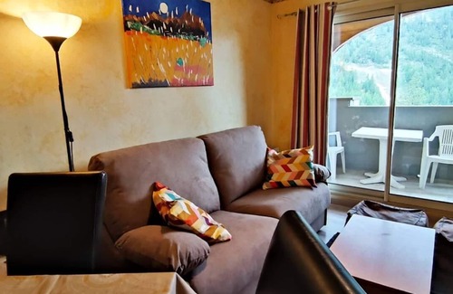 Isola Apartment | 200m from shops, balcony, tv, ski locker, 35m², Isola 2000
