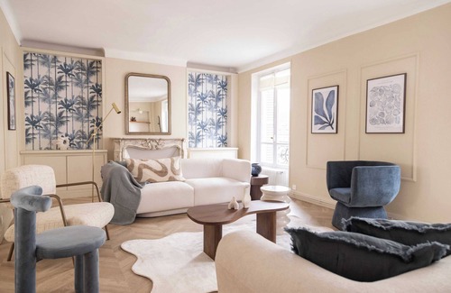15th Arrondissement Apartment | 200m2 in the Grenelle/Eiffel district-A dive into French history and art