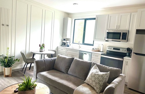 Candler Apartment | 2024 built Asheville retreat, fireplace,fire pit
