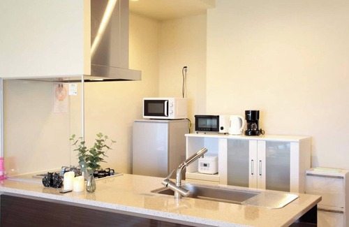 Maeda Apartment | 206 Cool taste interior of blue and glass Plea - 206/Kunigami-gun Okinawa