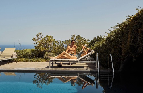 Oia Villa | 270 Oia's View Cavehouse VII, private Swimming Pool, garden & Sunset View
