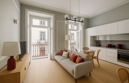 Martires Apartment | 2bed flat with Balcony in Central Lisbon