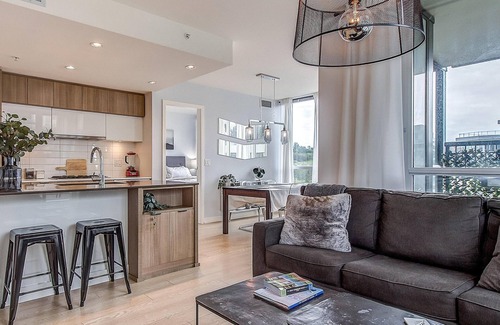 Bow Riverfront Apartment | 2BR Condo with Private 700 sq ft Patio