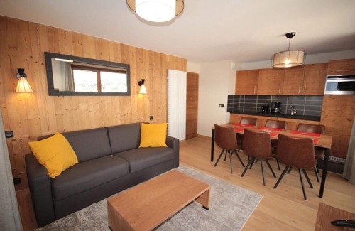 Les Saisies Apartment | 2nd floor, balcony, parking, tv, 59m², Les Saisies